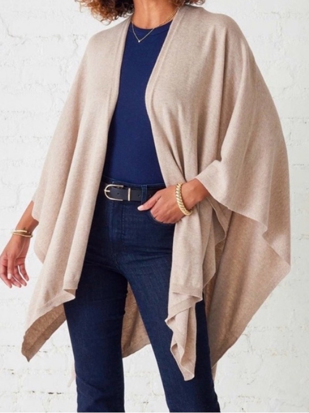 Mersea Charleston Cotton Cashmere Travel Wrap ONE SIZE